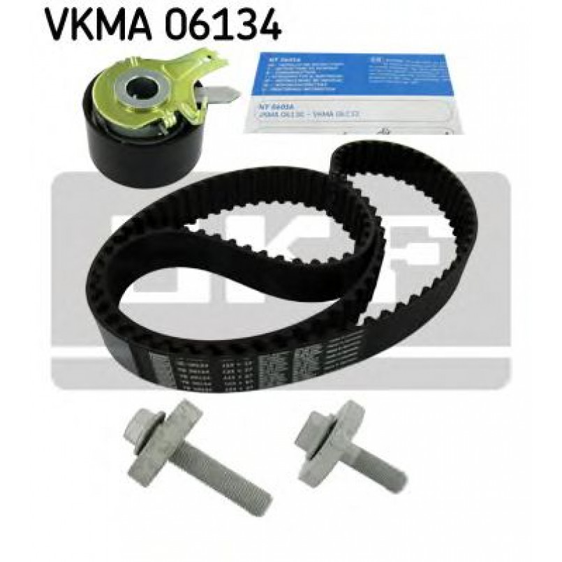 VKMA 06134 SKF Комплект (ремінь+ролики)